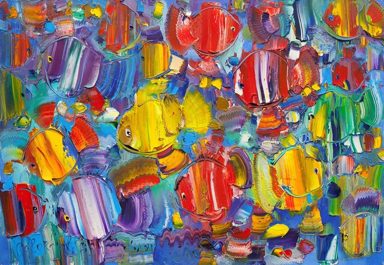 Colorful fish Poster Print by Sergey Kotinov - Item # VARPDXKS13